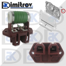 Резистор перка радиатор Citroen Jumper Fiat Ducato Peugeot Boxer
